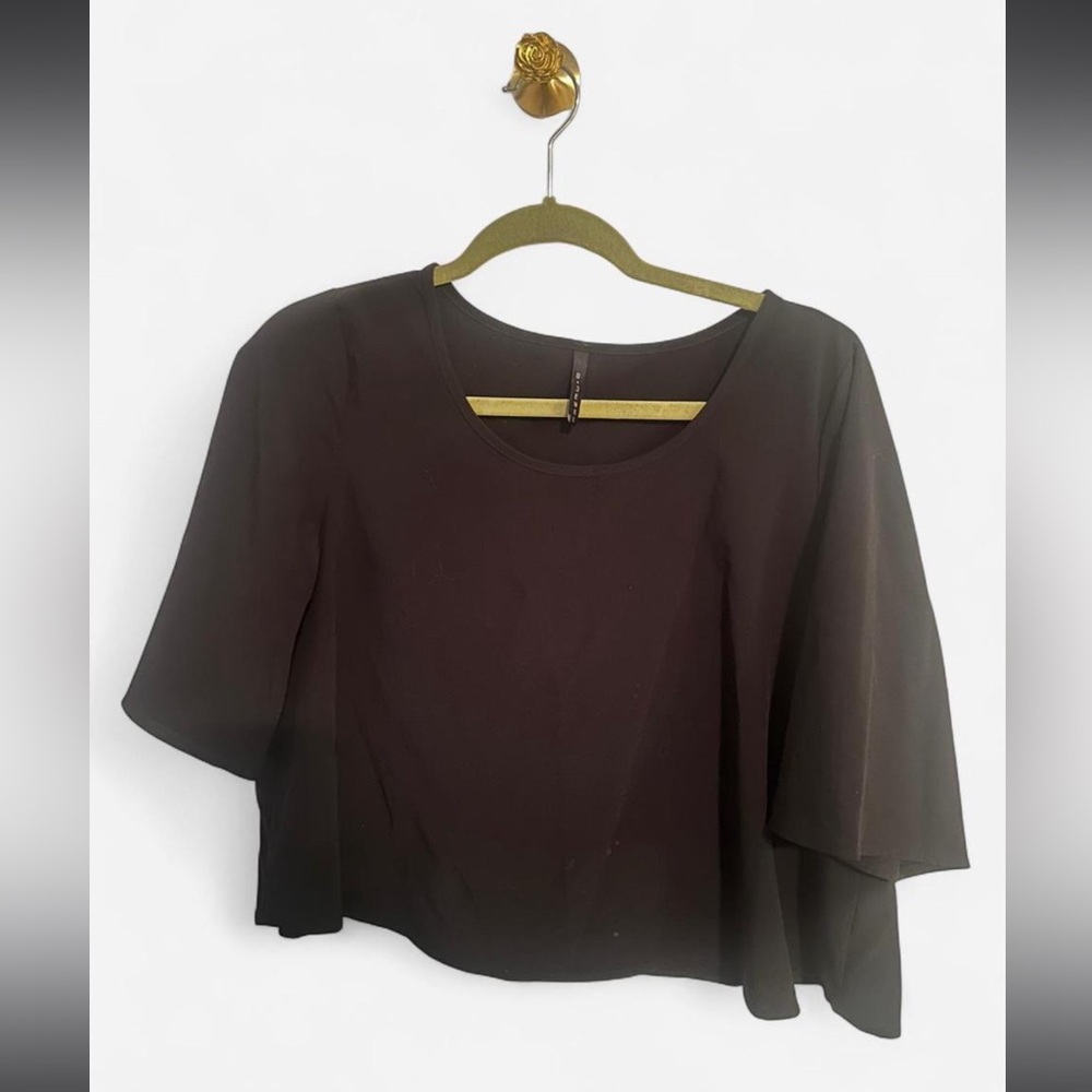 B Jewel Black Crop Top
